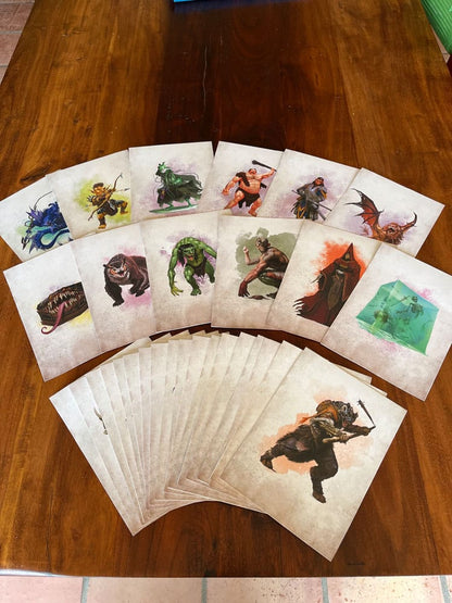Dungeons & Dragons RPG Begegnungskarten Challenge Rating 0-6: Pack 2 *englisch*