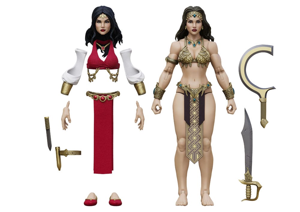 Conan der Barbar Epic H.A.C.K.S. Actionfigur 1/12 Bêlit: Queen of the Black Coast