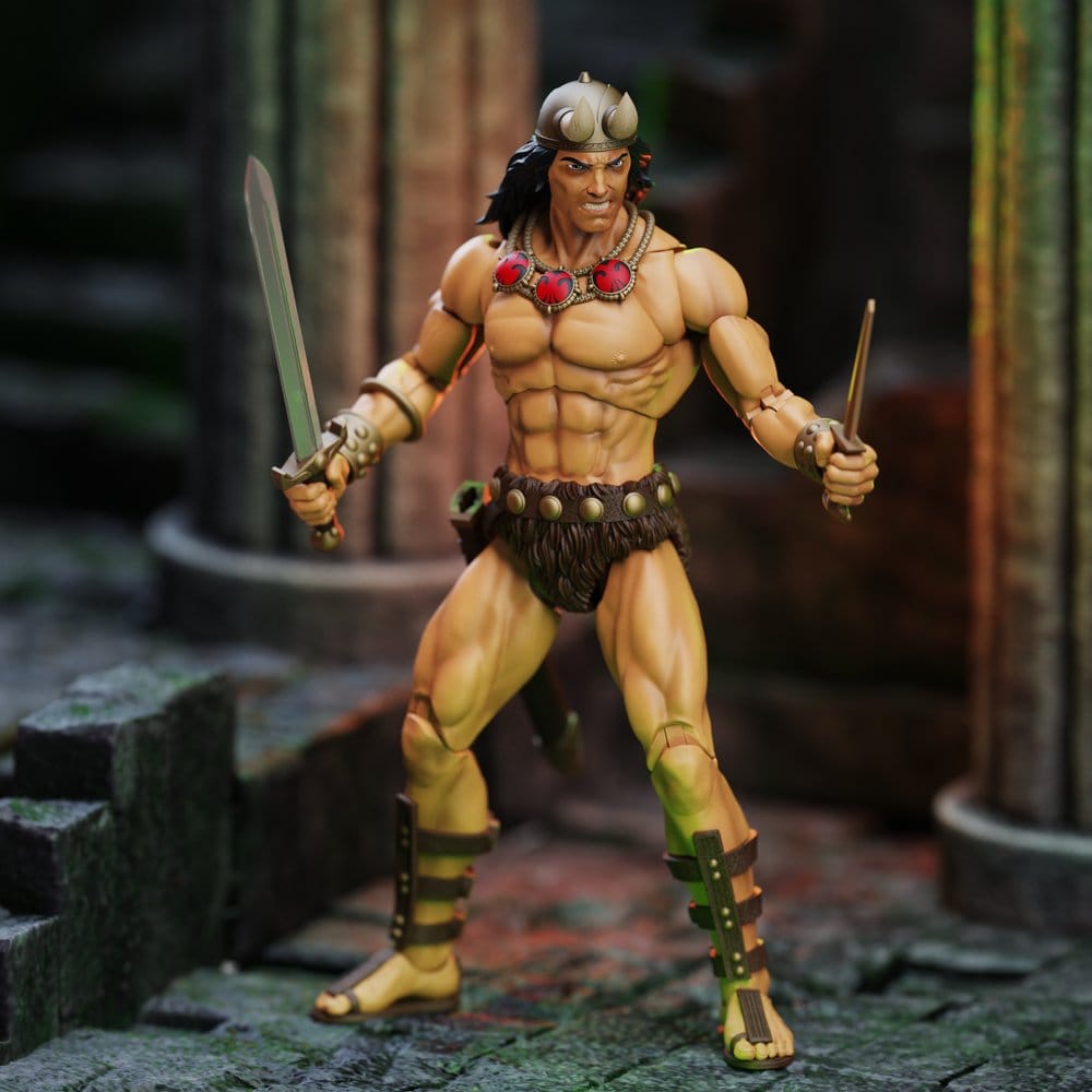 Conan der Barbar Epic H.A.C.K.S. Actionfiguren The Tower of the Elephant Set: Young Conan and Yag Kosha