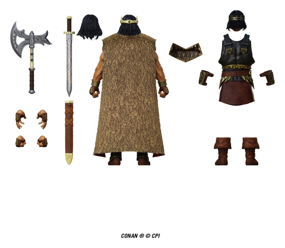 Conan Epic H.A.C.K.S. Actionfigur 1/12 King Conan: Ruler of Aquilonia