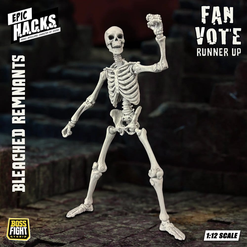 EPIC H.A.C.K.S. Actionfigur 1/12 Skeleton Blank Bleached Remnants