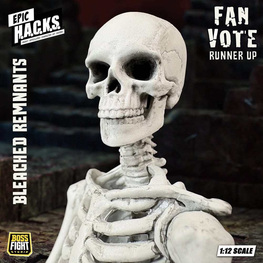 EPIC H.A.C.K.S. Actionfigur 1/12 Skeleton Blank Bleached Remnants