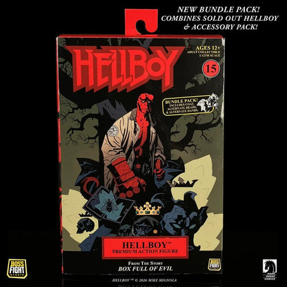 Hellboy Actionfigur 1/12 Scale Bundle Pack
