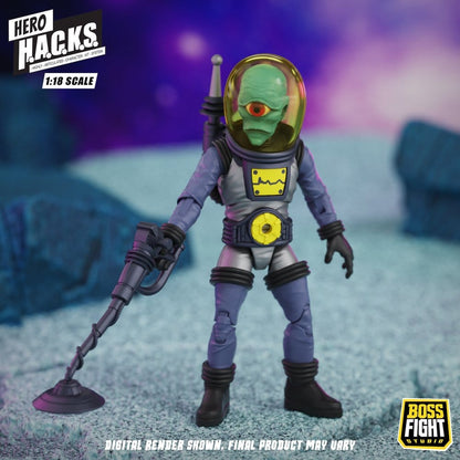 Hero H.A.C.K.S. Core Actionfigur 1/18 Heroes and Villains Wave 1 Zarko Resources Inc.: Galactic Prospectors