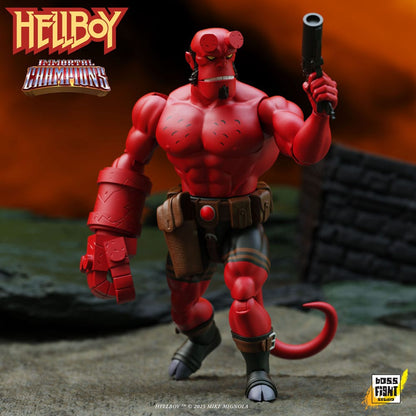 Hellboy Immortal Champions Actionfigur Hellboy 14 cm