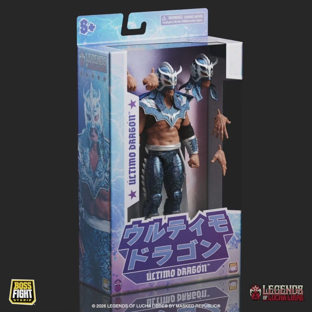 Legends of Lucha Libre Signature Series Actionfigur 1/12 Ultimo Dragon 11 cm