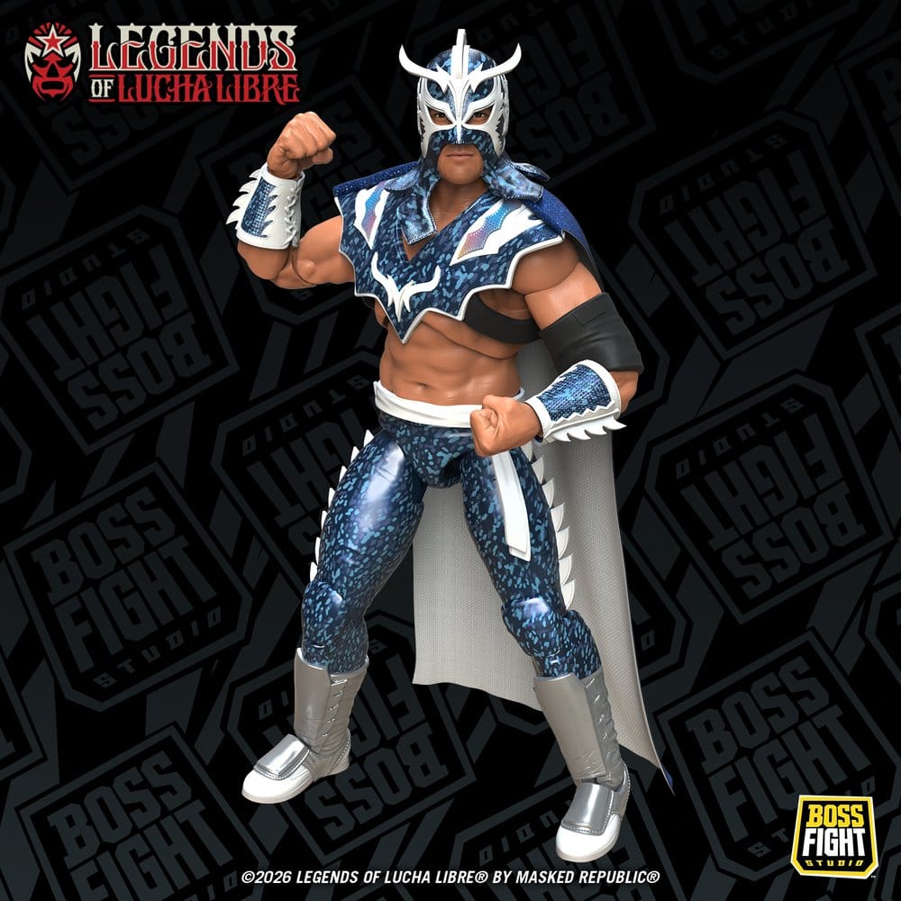 Legends of Lucha Libre Signature Series Actionfigur 1/12 Ultimo Dragon 11 cm