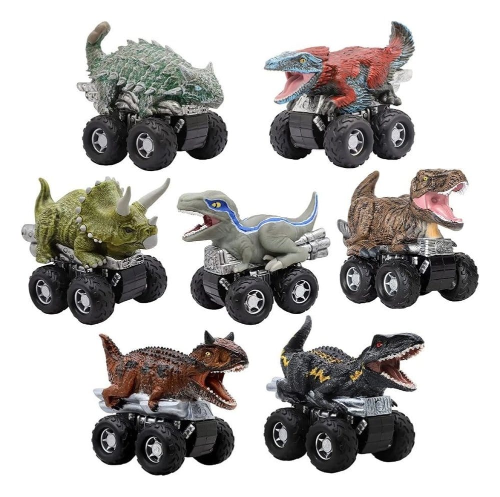 Jurassic World Zoom Riders Fahrzeug mit Actionfigur Sortiment (24)
