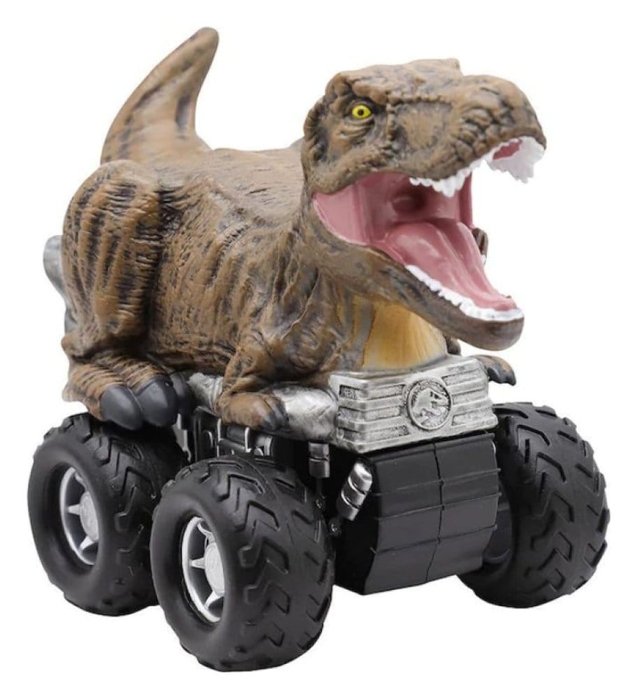 Jurassic World Zoom Riders Fahrzeug mit Actionfigur Sortiment (24)