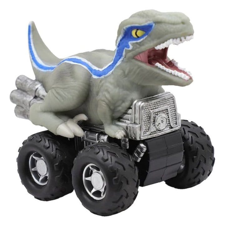 Jurassic World Zoom Riders Fahrzeug mit Actionfigur Sortiment (24)