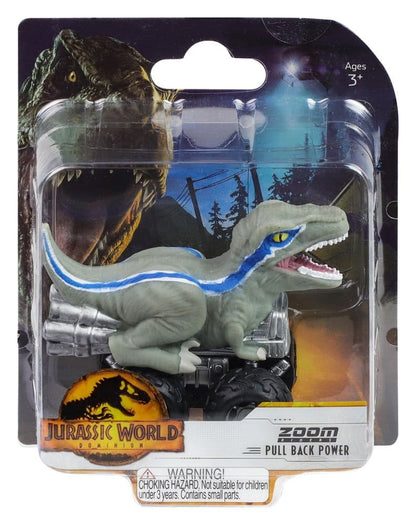 Jurassic World Zoom Riders Fahrzeug mit Actionfigur Sortiment (24)