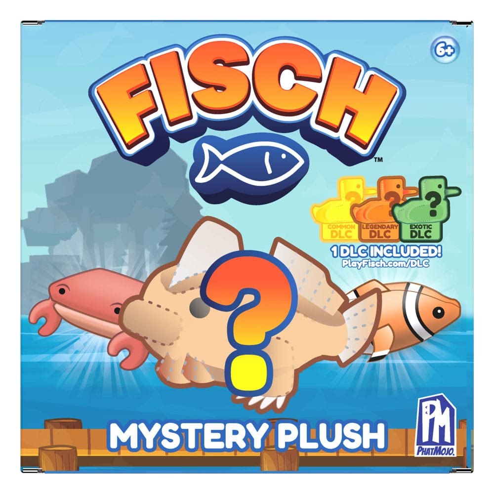 Fisch Plüschfiguren 10 cm Display (9)
