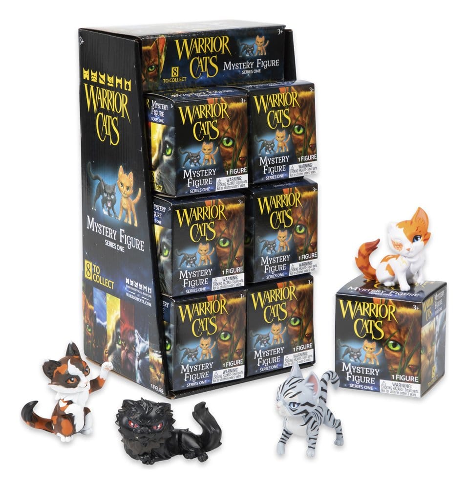 Warrior Cats Mini Figuren Blind Box Mystery Figures Series 1 6 cm Display (12)