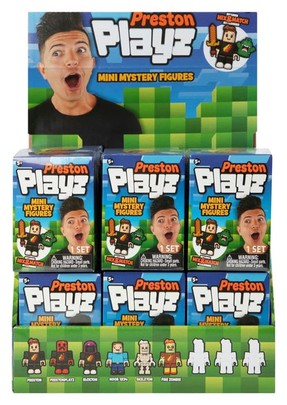 Preston Playz Minifiguren Series 1 Blind Box Display (12)