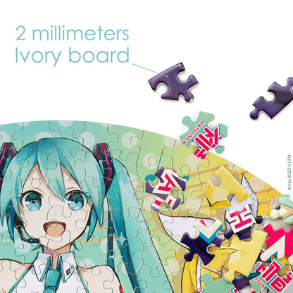 Hatsune Miku Jigsaw Puzzle Rund 500 Teile