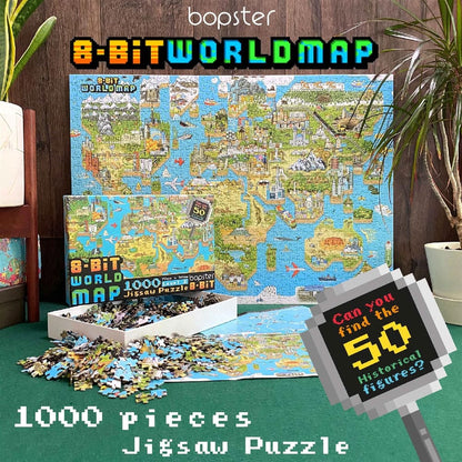 8-Bit Pixel Puzzle World Level 3 1000 Teile