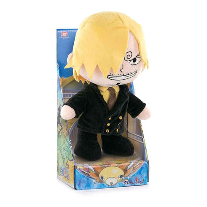 One Piece Plüschfigur Sanji (Kartondisplay) 28 cm
