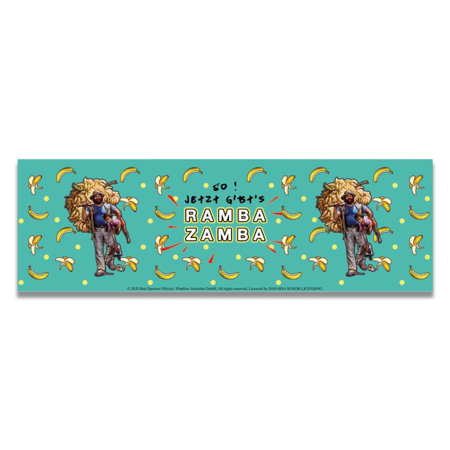 Bud Spencer Emaille Tasse Banana Joe