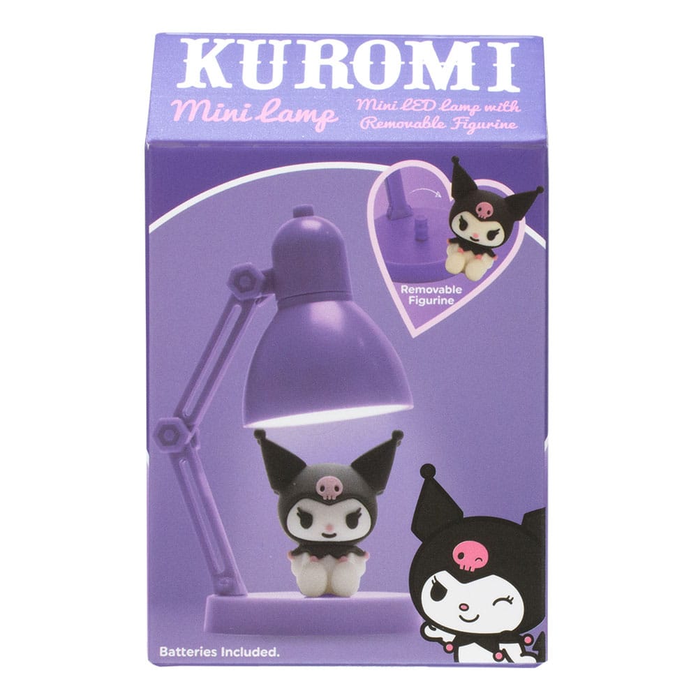 Sanrio Mini LED-Lampe mit Figur Kuromi 10 cm
