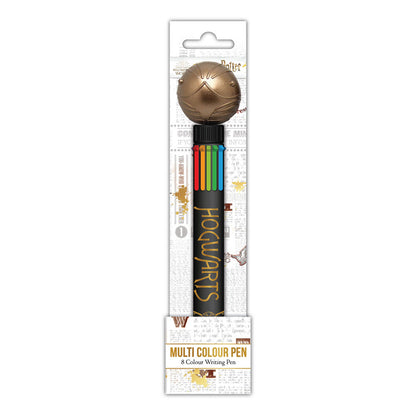 Harry Potter Mehrfarbiger Stift Goldener Schnatz