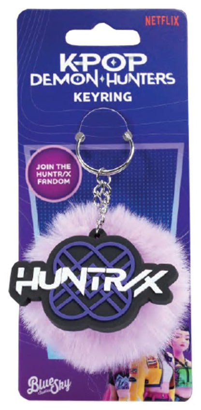 KPop Demon Hunters Pom Pom Schlüsselanhänger Huntr/x