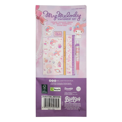 Sanrio Schreibset 6er-Pack My Melody