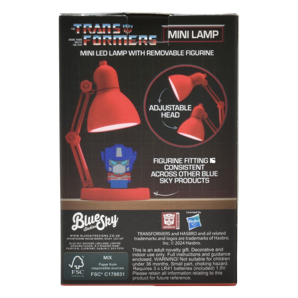 Transformers Mini LED-Lampe mit Figur 10 cm
