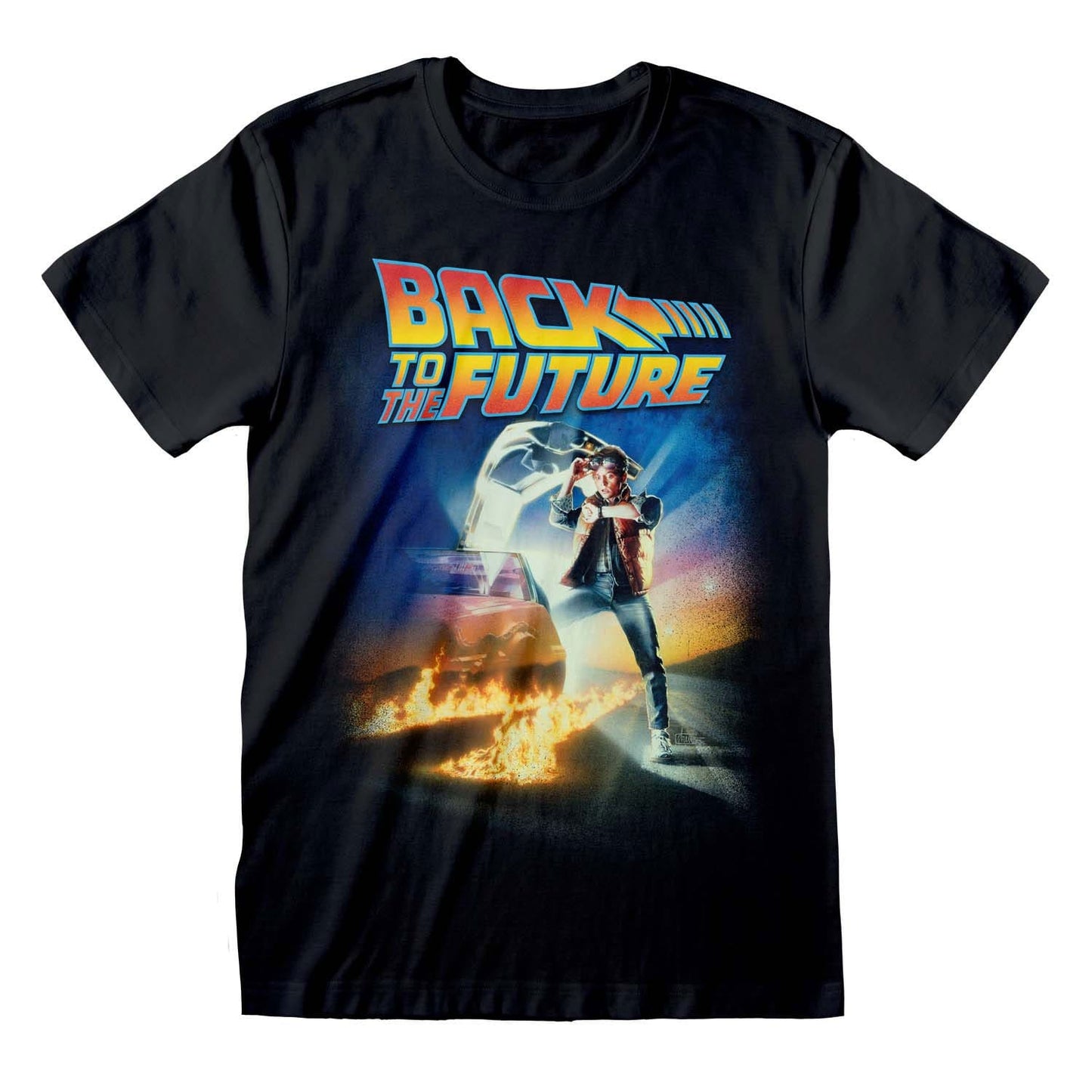 Zurück in die Zukunft T-Shirt Poster Größe L