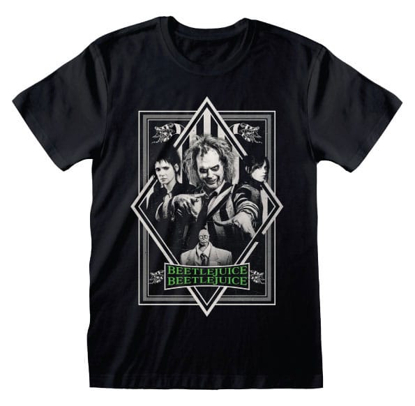 Beetlejuice 2 T-Shirt Poster Plain  Größe S