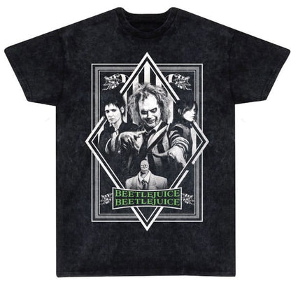 Beetlejuice 2 T-Shirt Poster Snow Wash Größe M