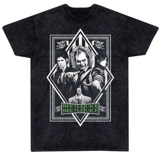 Beetlejuice 2 T-Shirt Poster Snow Wash Größe M