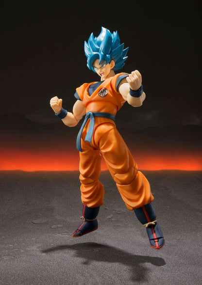 Dragon Ball Super Broly S.H. Figuarts Actionfigur Super Saiyajin God Super Saiyajin Goku Super 14 cm