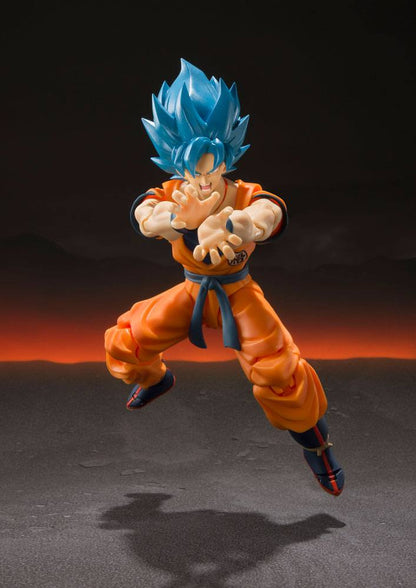 Dragon Ball Super Broly S.H. Figuarts Actionfigur Super Saiyajin God Super Saiyajin Goku Super 14 cm
