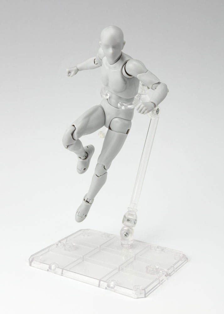 Tamashii Stage Figurenständer Act.4 for Humanoid Clear 14 cm