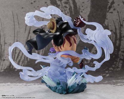 One Piece FiguartsZERO PVC Statue Extra Battle Monkey D. Ruffy Gear 4 Battle of Monsters on Onigashima 21 cm