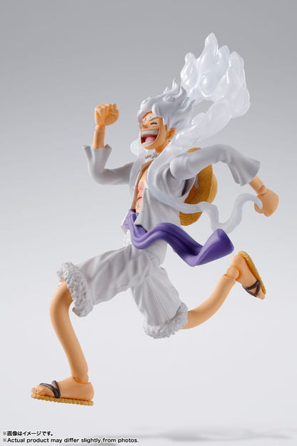 One Piece S.H. Figuarts Actionfigur Monkey D. Ruffy Gear 5 15 cm