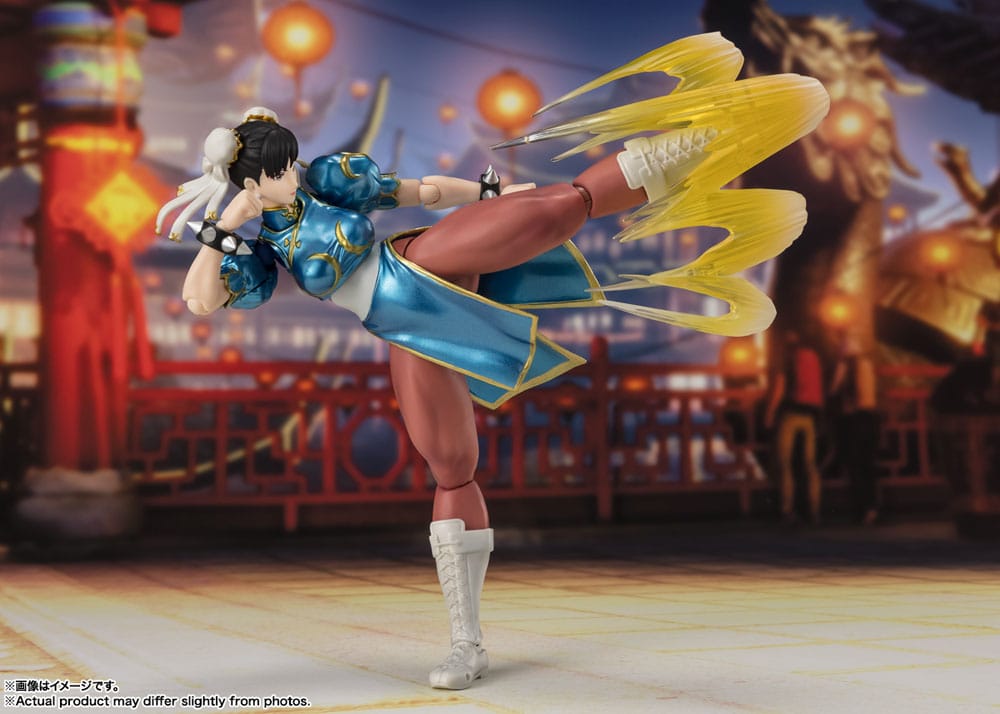 Street Fighter S.H. Figuarts Actionfigur Chun-Li (Outfit 2) 15 cm