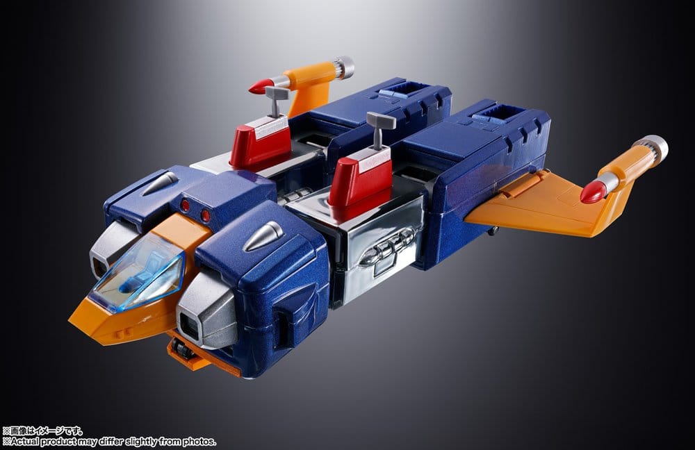 Super Electromagnetic Machine Voltes V Soul of Chogokin Diecast Actionfigur GX-31SP Chodenji Machine Voltes V Chogokin 50th Ver. 25 cm