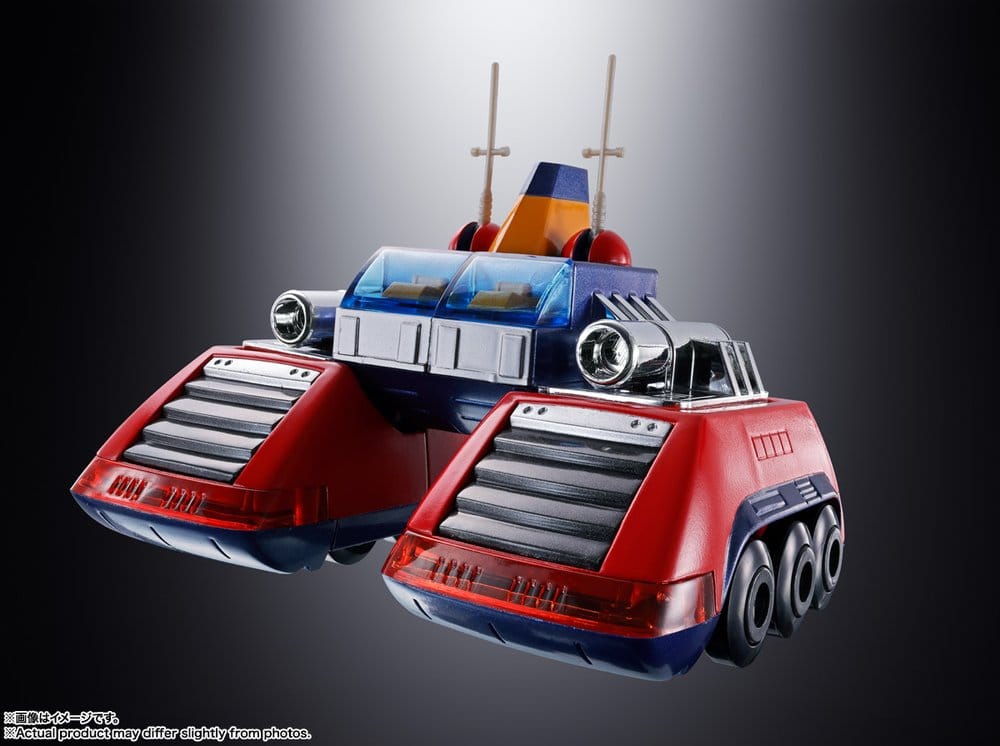 Super Electromagnetic Machine Voltes V Soul of Chogokin Diecast Actionfigur GX-31SP Chodenji Machine Voltes V Chogokin 50th Ver. 25 cm