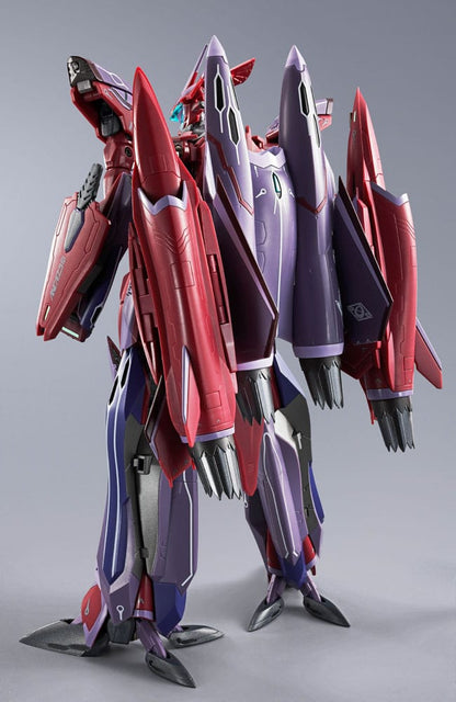 Macross Frontier DX Chogokin Actionfigur VF-27 Gamma SP Super Lucifer Valkyrie Brera Sterne use Revival Ver. 25 cm