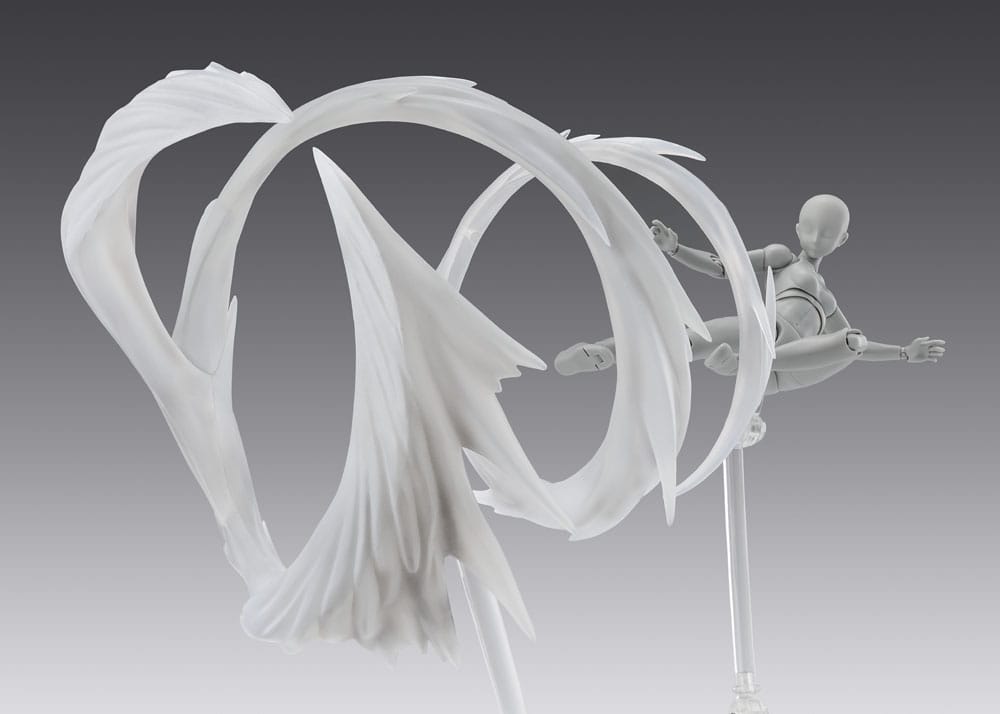 Tamashii Effect Actionfiguren-Zubehör Wind White for S.H.Figuarts