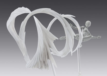 Tamashii Effect Actionfiguren-Zubehör Wind White for S.H.Figuarts