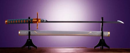 Demon Slayer: Kimetsu no Yaiba Proplica Replik 1/1 Nichirin Schwert (Shinobo Kocho) 88 cm
