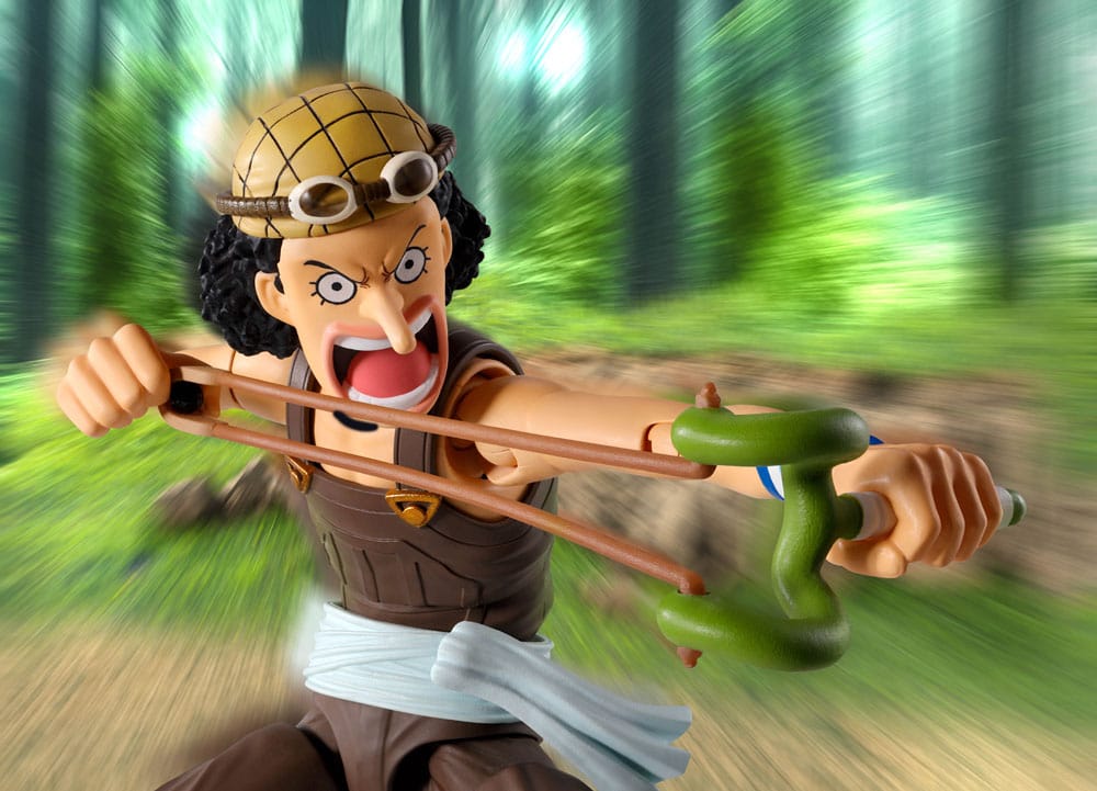 One Piece S.H.Figuarts Actionfigur Usopp -Romance Dawn- 15 cm