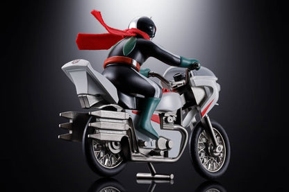 Kamen Rider Chogokin Diecast Actionfigur Cyclone (Masked Rider 2) 9 cm