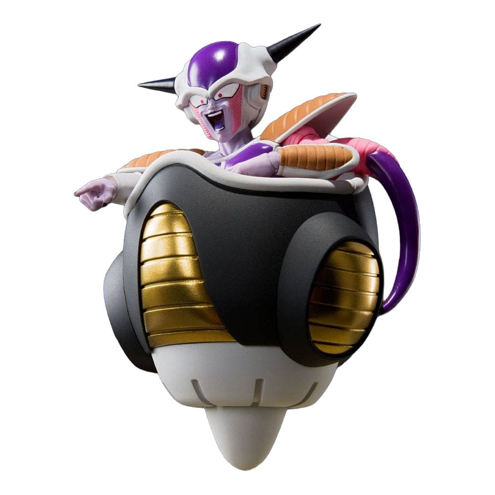 Dragon Ball Z S.H. Figuarts Actionfigur Frieza (First Form) & Frieza Pod Reissue 11 cm