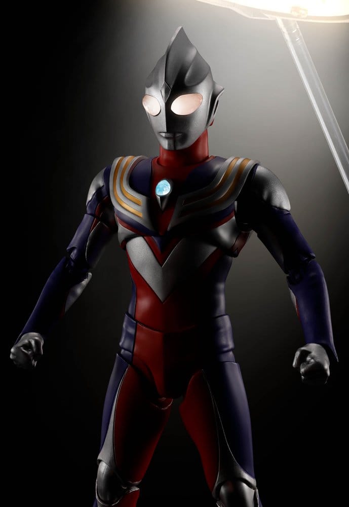 Ultraman Series S.H.Figuarts Shinkocchou Seihou Actionfigur Ultraman Tiga Multi Type 30th Anniversary Edition 15 cm