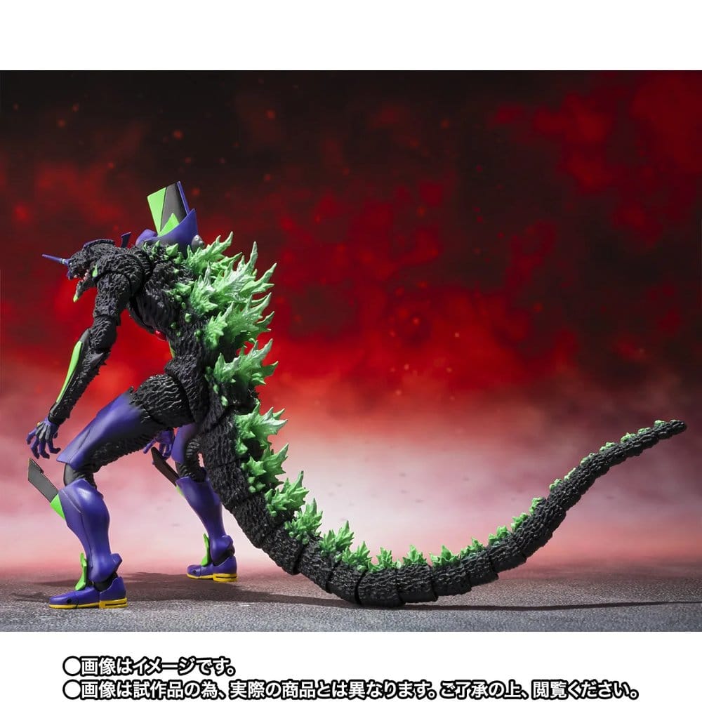 Evangelion S.H.MonsterArts Actionfigur Test Type-01 "G" Awakening Form 15 cm