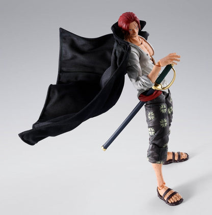 One Piece S.H.Figuarts Actionfigur Shanks -Marineford- 17 cm