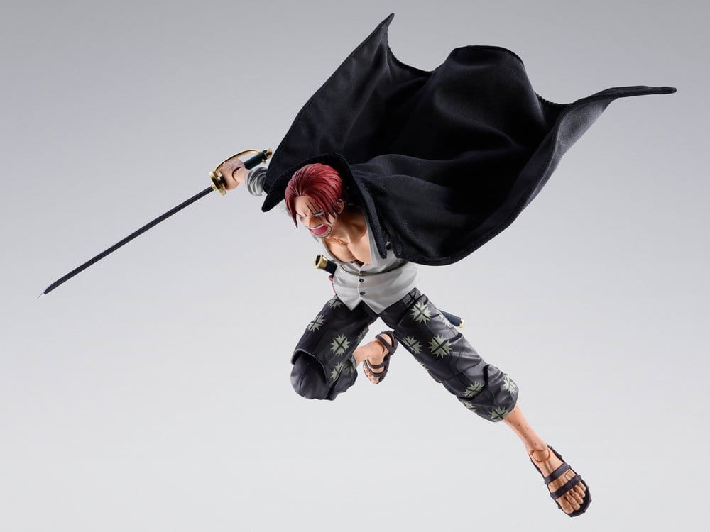 One Piece S.H.Figuarts Actionfigur Shanks -Marineford- 17 cm